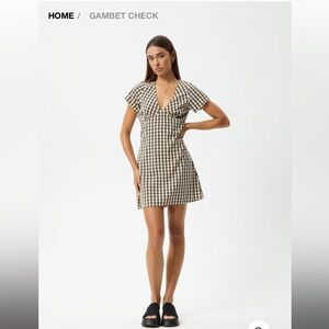 Women's Dress in Black and White